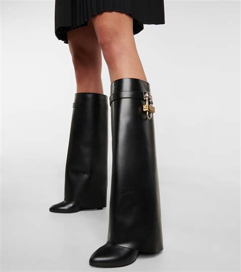 givenchy shark boots saks|givenchy shark boots used.